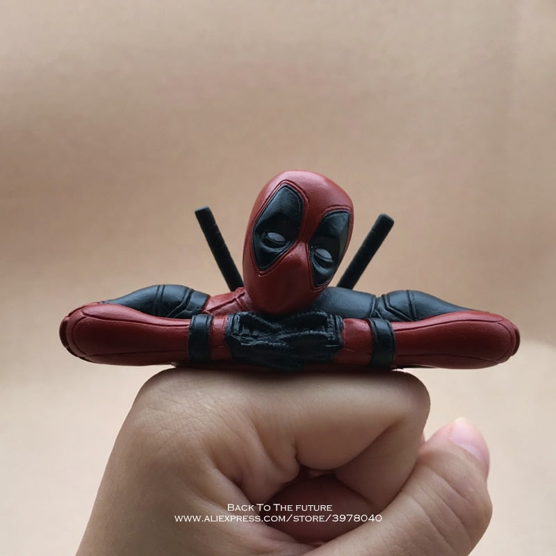 Disney Marvel X-Men 8.5*3.5cm Deadpool 2 Action Figure Anime Decoration PVC Collection Figurine Toys model for children gift